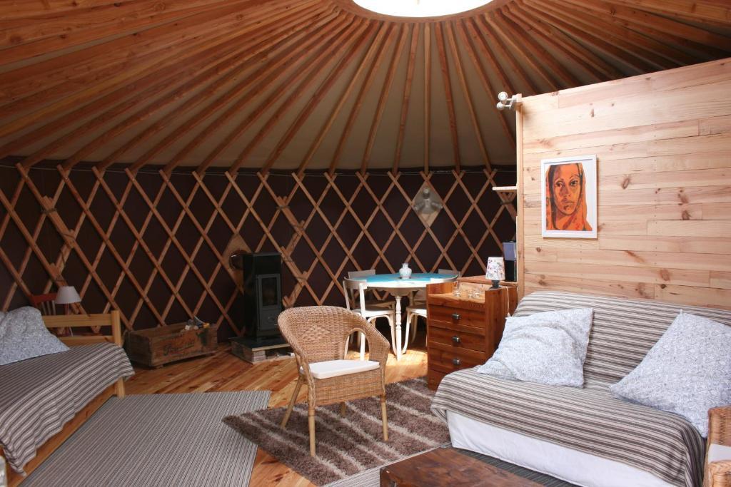 Yourtes en Terrasse Bonneval  Habitación foto