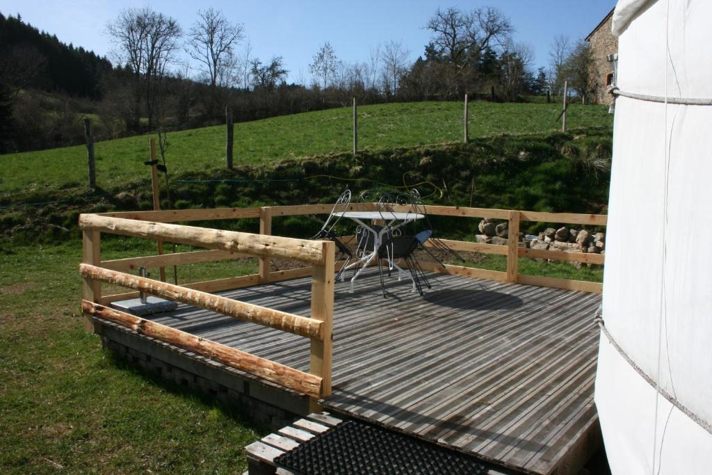 Yourtes en Terrasse Bonneval  Habitación foto